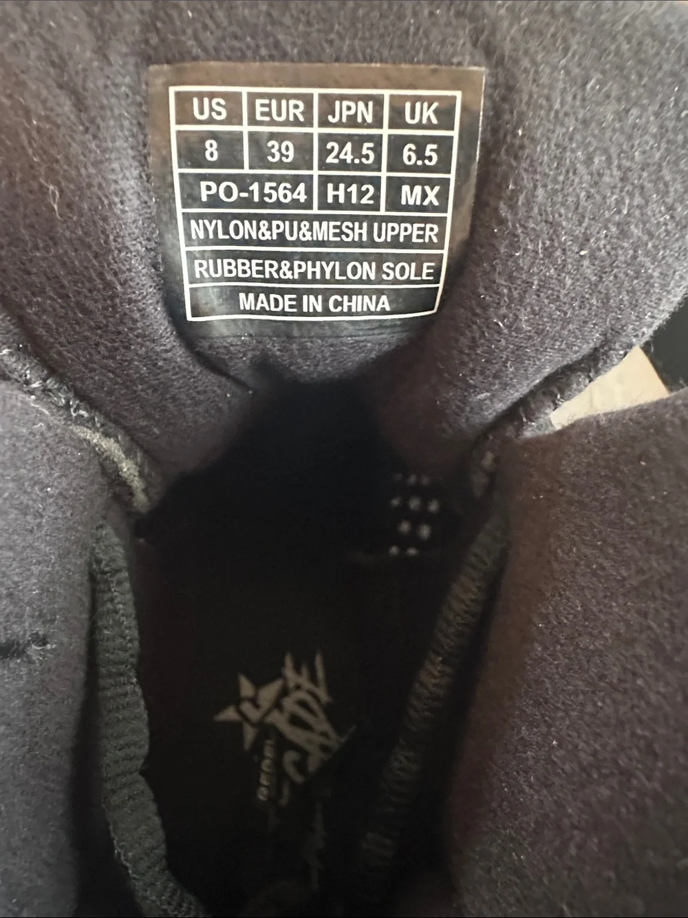 rebels Black High-Top Lace & Strap Athletic Sneakers